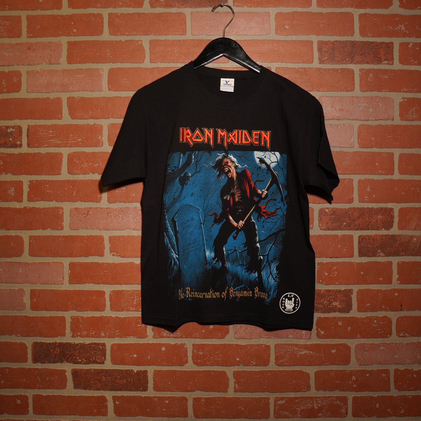 Y2K YOUTH Iron Maiden The Reincarnation of Benjamin Breeg Tee