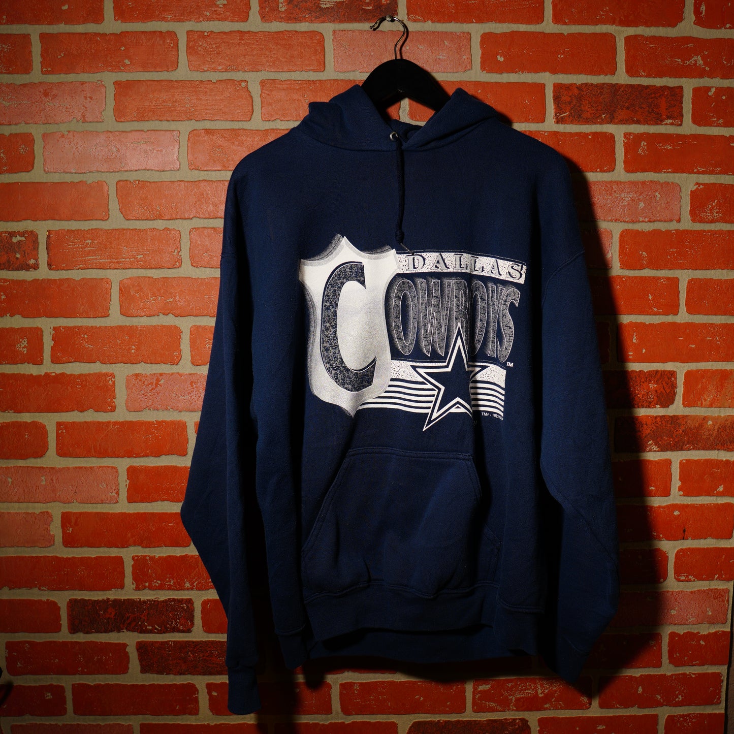 VTG NFL Dallas Cowboys Blue Hoodie