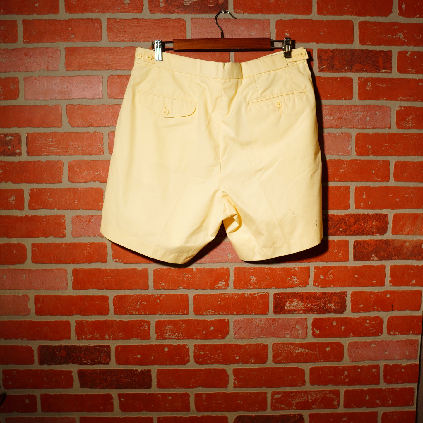 VTG Pro Celebrity Yellow Shorts