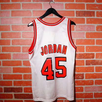 VTG Champion NBA Chicago Bulls Michael Jordan 45 Jersey