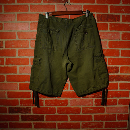 VTG Y2K Southpole Green Cargo Shorts