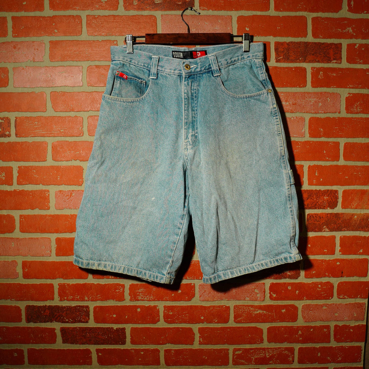 VTG Y2K Southpole Denim Cargo Jean Shorts