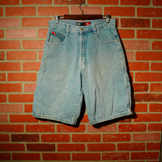 VTG Y2K Southpole Denim Cargo Jean Shorts