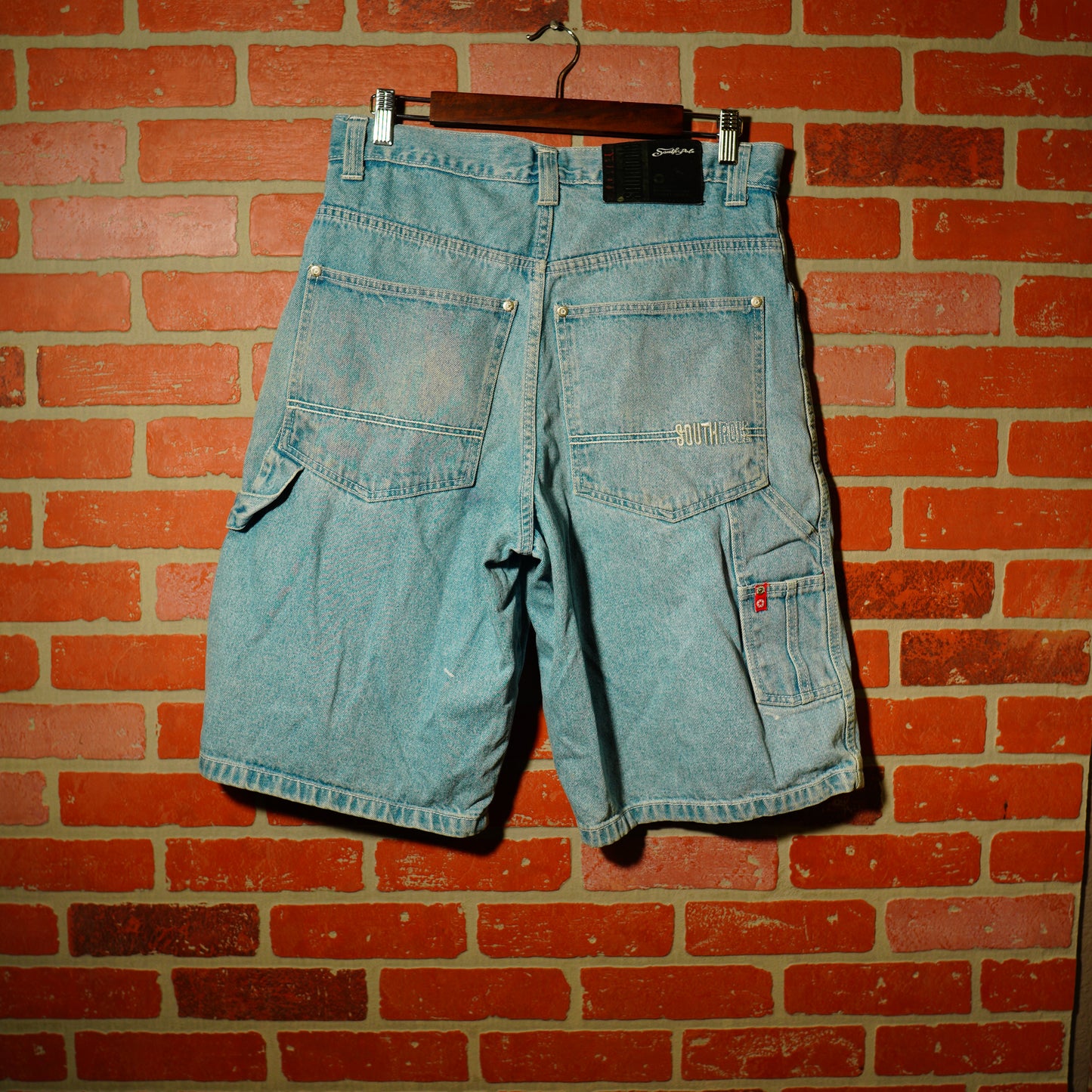 VTG Y2K Southpole Denim Cargo Jean Shorts