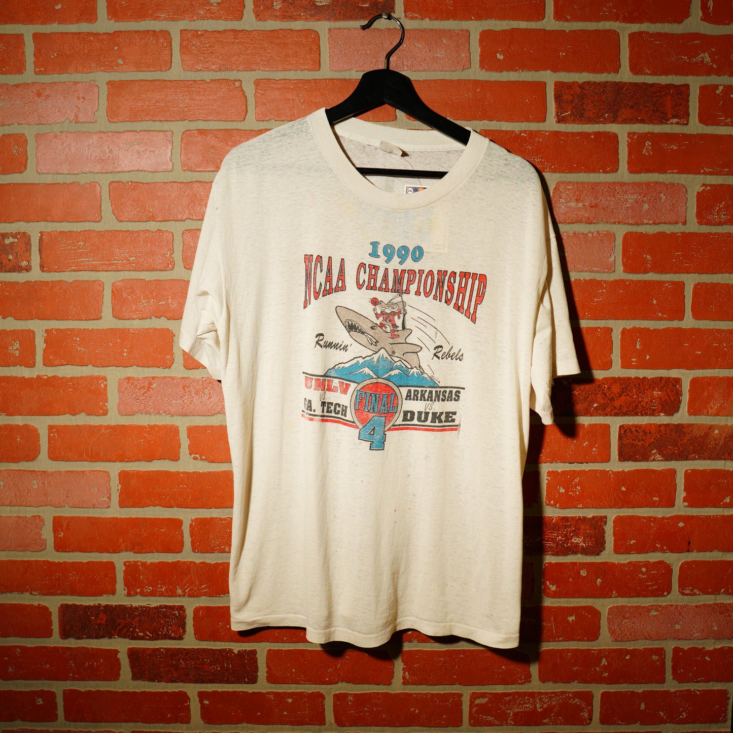 VTG 1990 NCAA Champs UNLV Final Four Tee