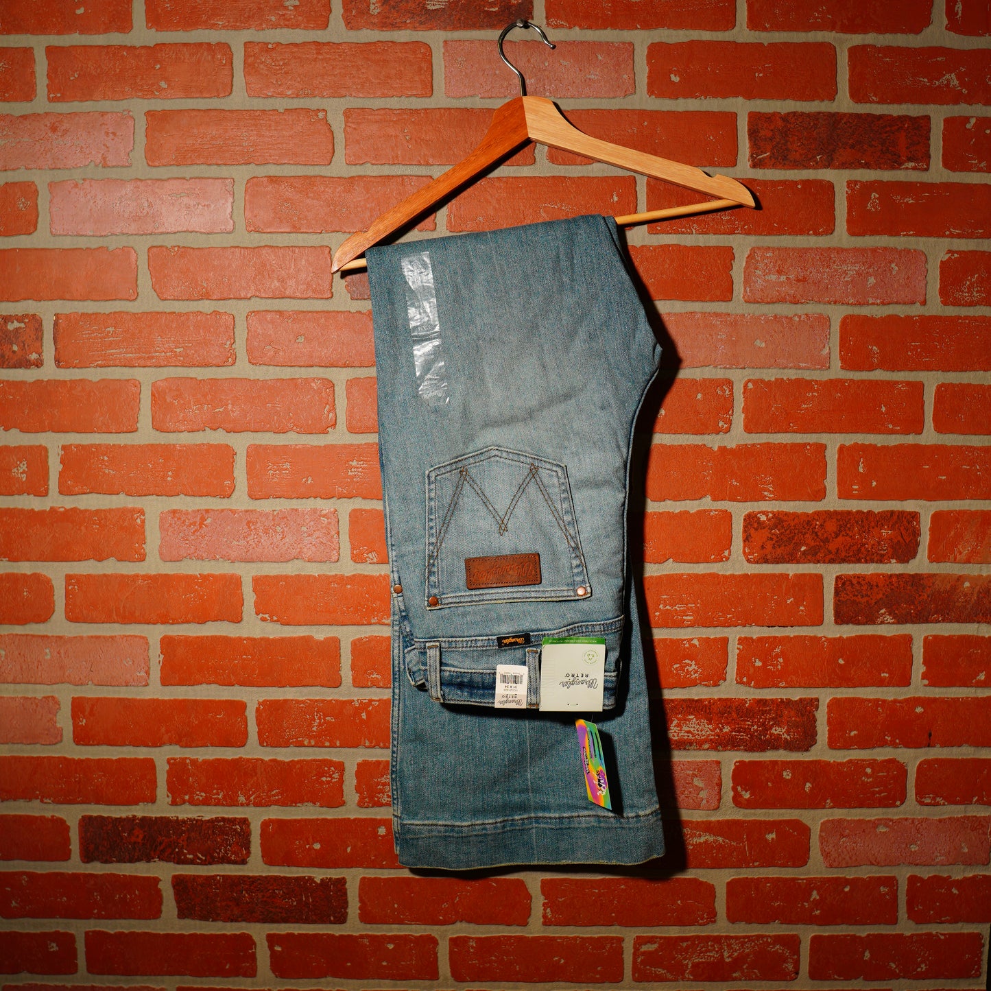 DS Wrangler Retro Blue Denim Jeans