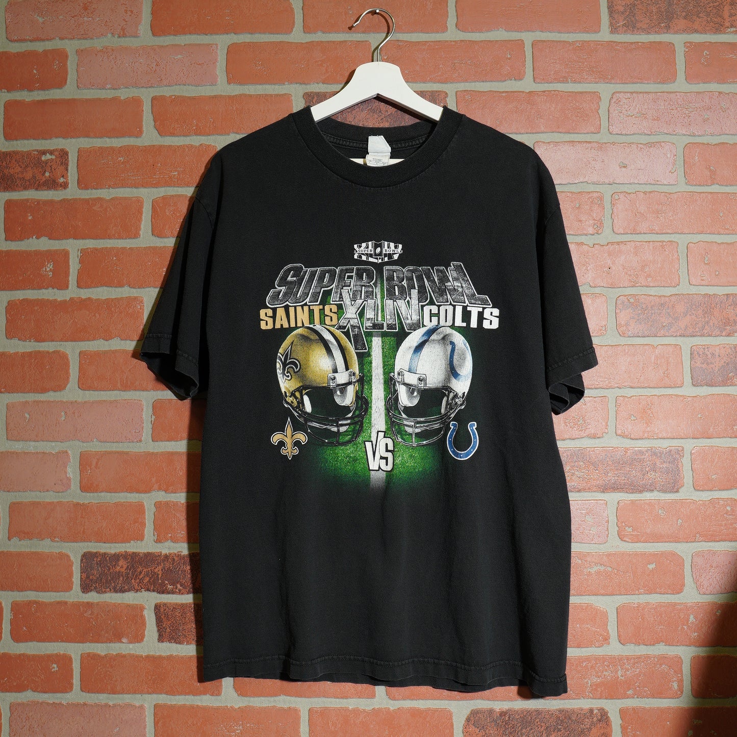 NFL Super Bowl XLIV Saints Vs. Colts Tee (42)