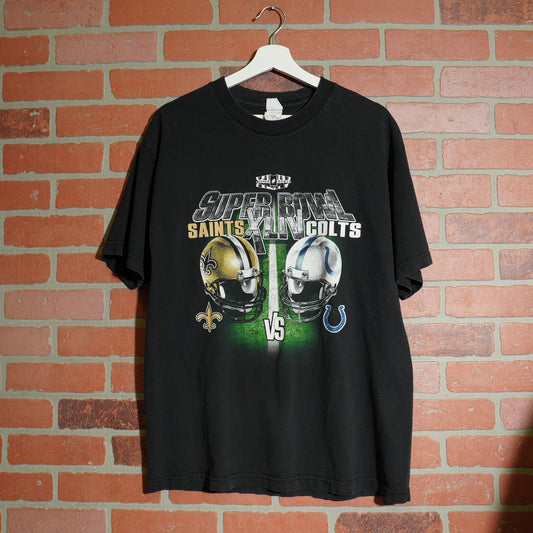 NFL Super Bowl XLIV Saints Vs. Colts Tee (42)