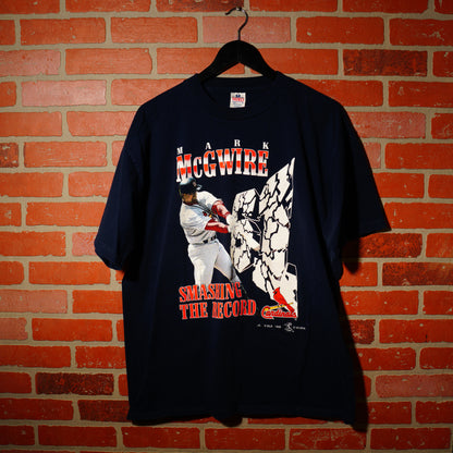 VTG 1998 MLB Mark McGwire Smashing Records Tee