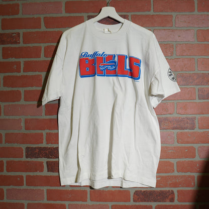 VTG 1994 NFL Buffalo Bills White Tee (42)