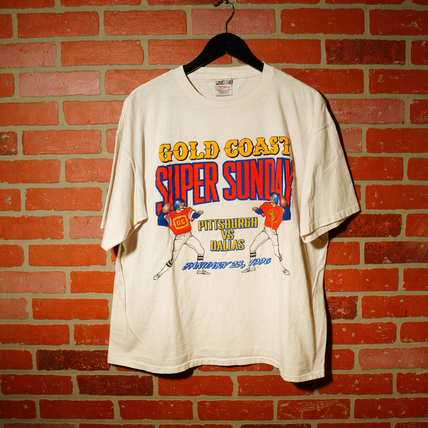 VTG 1996 Gold Coast Super Bowl Sunday Tee