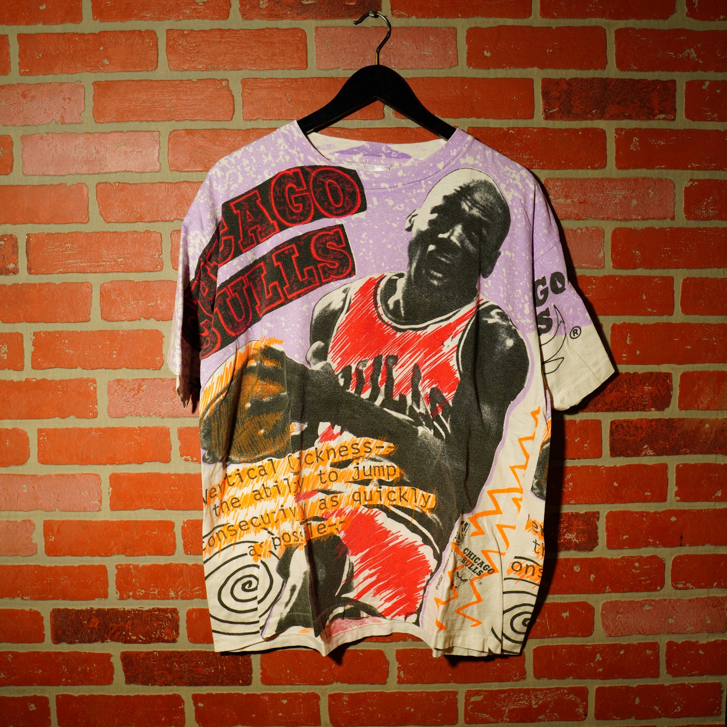 VTG NBA Michael Jordan AOP Tee