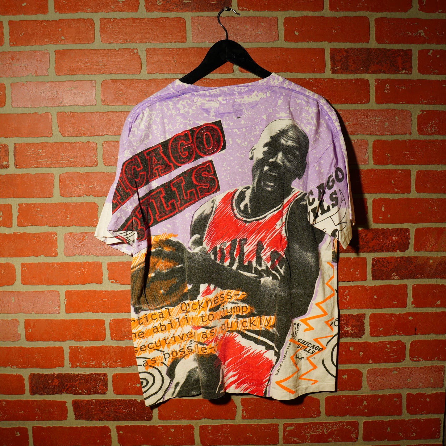 VTG NBA Michael Jordan AOP Tee