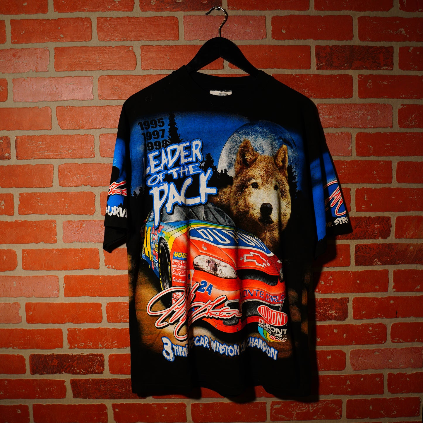 VTG Nascar Jeff Gordan Leader of The Pack Tee