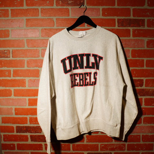 VTG UNLV Rebels Grey Crewneck