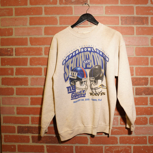 VTG NFL Super Bowl XXXV Crewneck