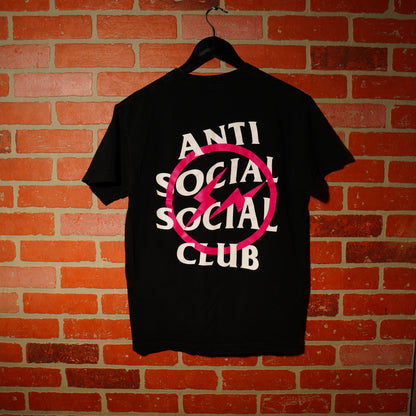 Anti Social Social Club X Fragment Pink Logo Tee