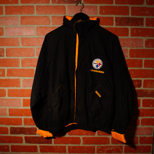 VTG NFL Pittsburgh Steelers Windbreaker Jacket