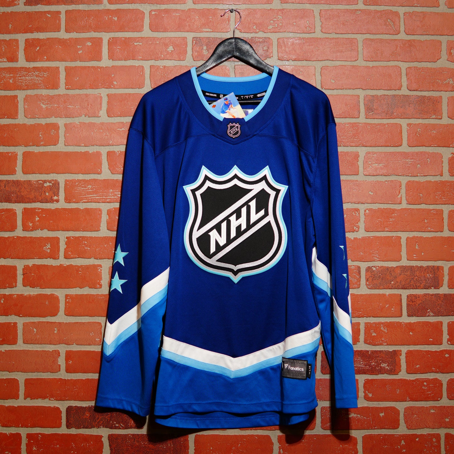 DS Fanatics NHL Blue Hockey Jersey