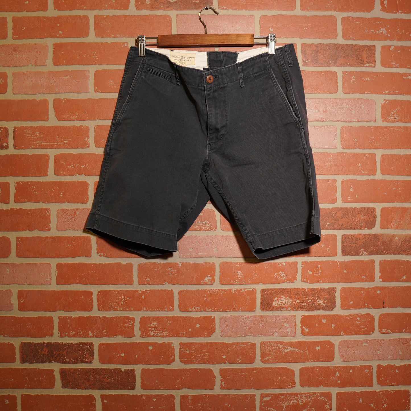 VTG Altered Ralph Lauren Denim & Supply Black Shorts