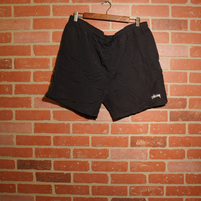 Stussy Logo Black Shorts