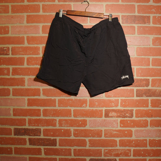 Stussy Logo Black Shorts