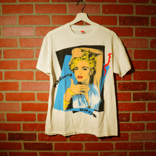 VTG 1990 Madonna Blond Ambition World Tour Tee