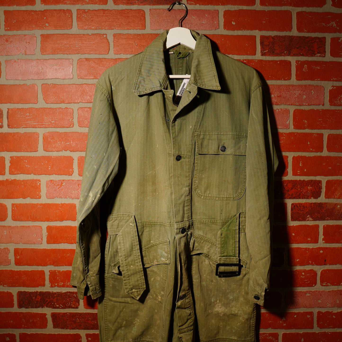 VTG Coveralls Military Green Jacket