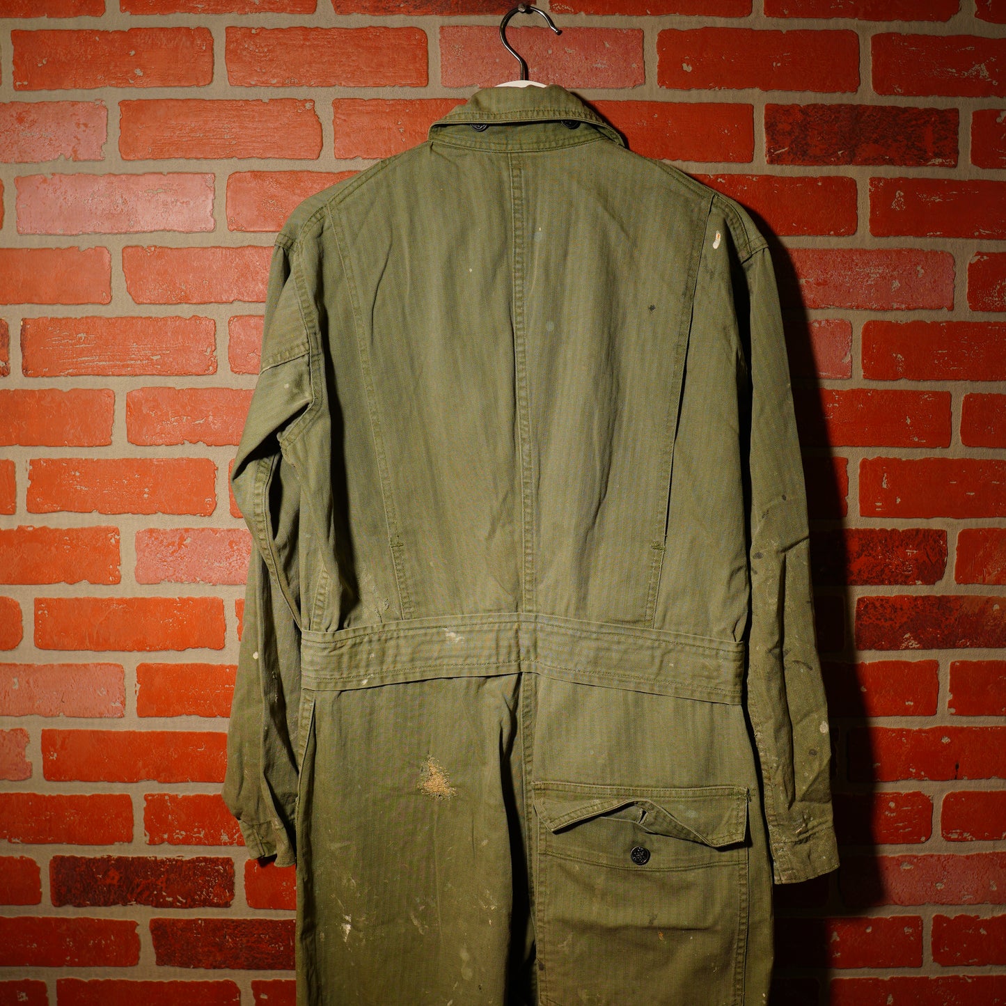 VTG Coveralls Military Green Jacket