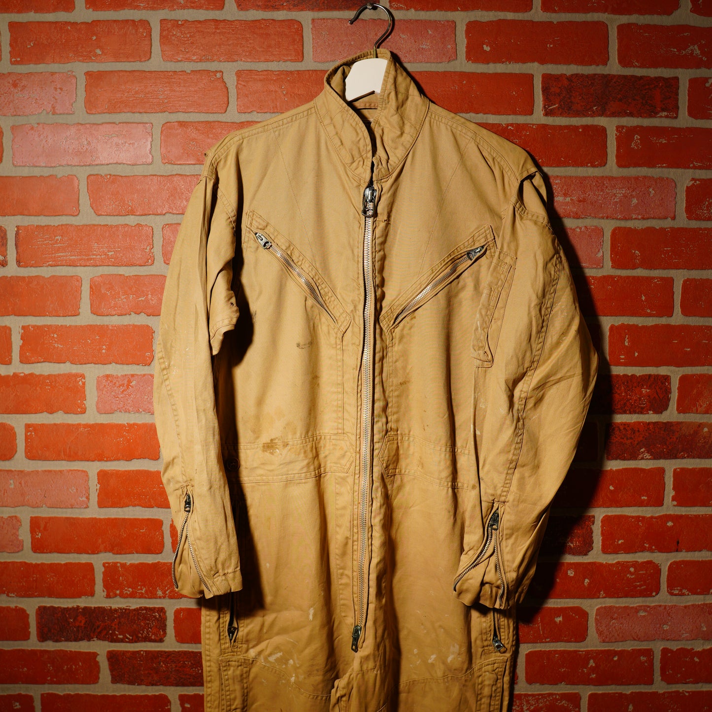 VTG Coveralls Brown Jacket