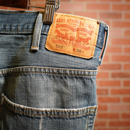 VTG Levis 569 Denim Jeans Shorts