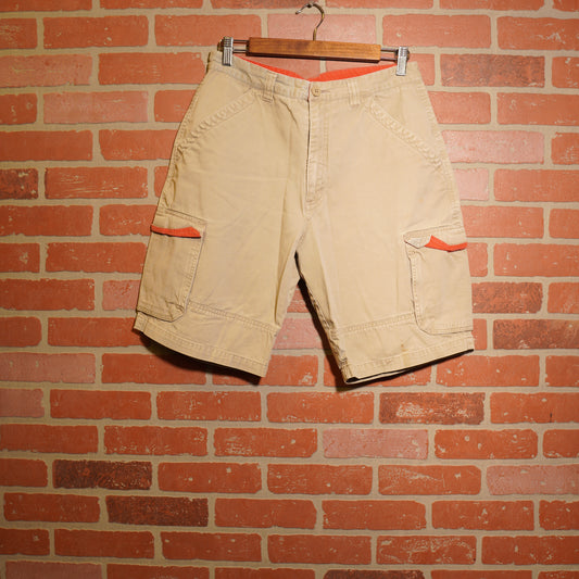 VTG Wrangler Khaki Cargo Shorts