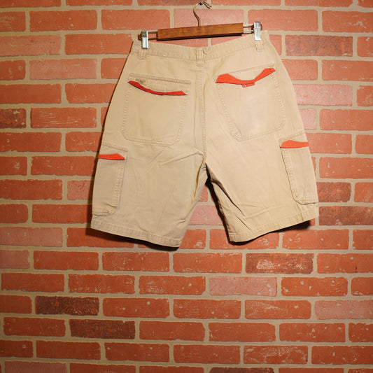 VTG Wrangler Khaki Cargo Shorts