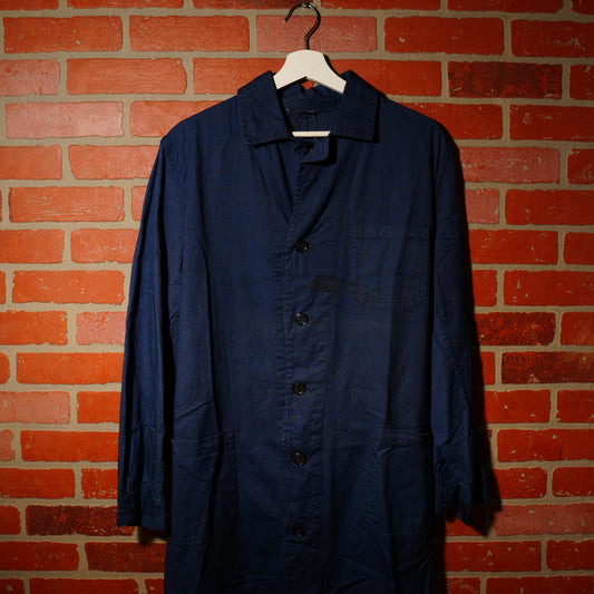 VTG Navy Blue Trench Coat