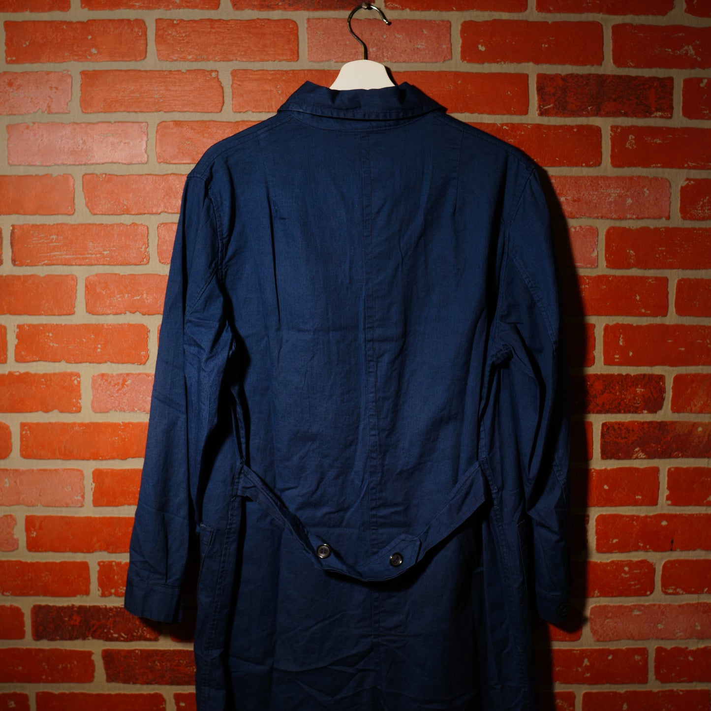 VTG Navy Blue Trench Coat