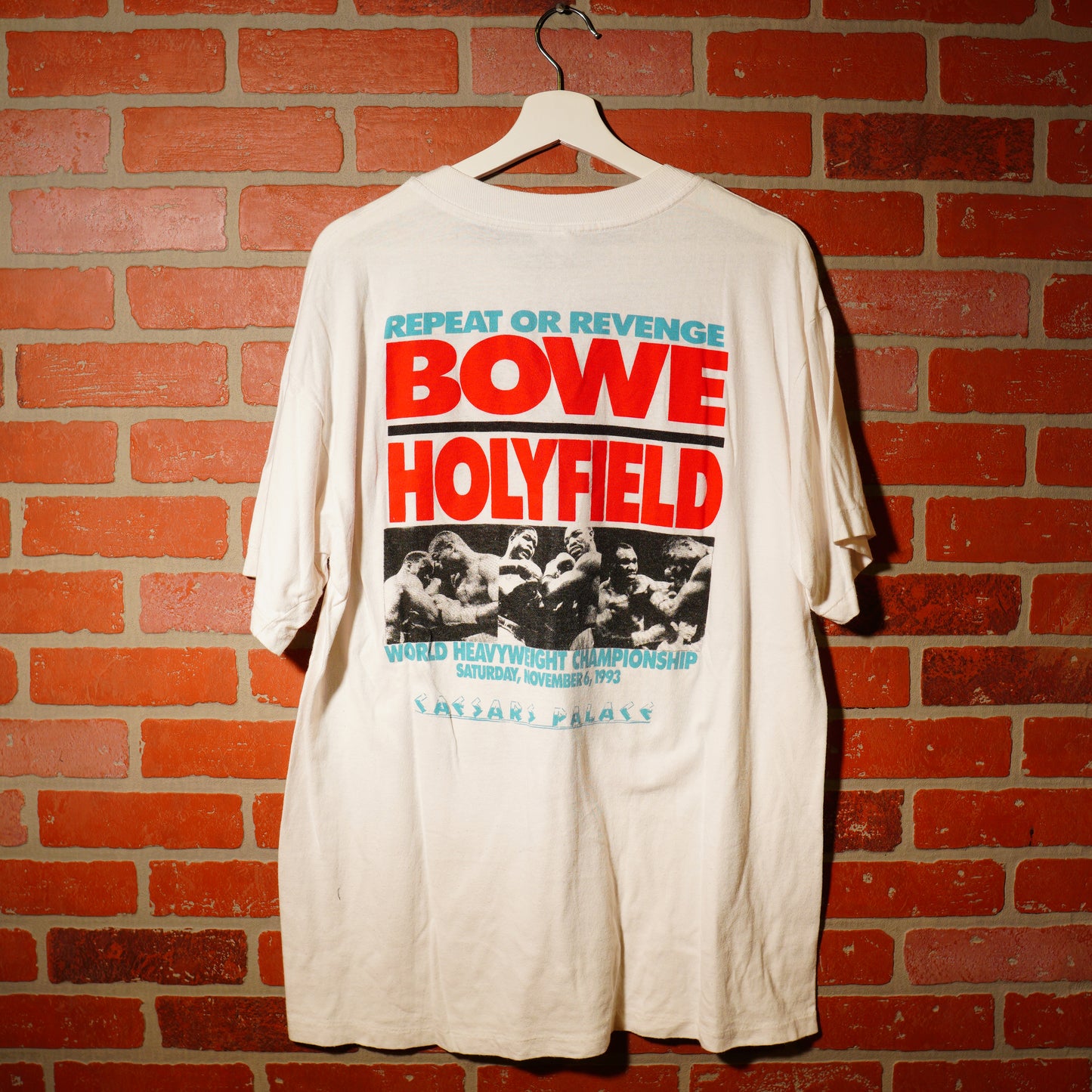 VTG 1993 Bowe Vs. Holyfield Fight Night Tee