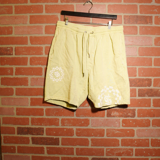 Ksubi Green Sweat Shorts