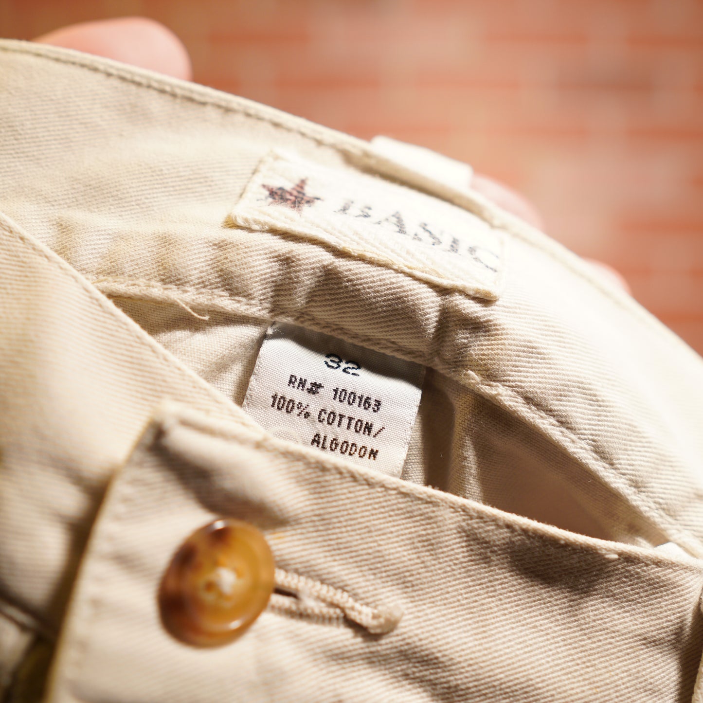 VTG Basic White Cargo Shorts