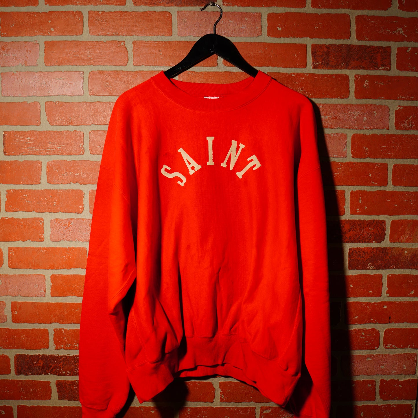 Saint Michael Red Crewneck