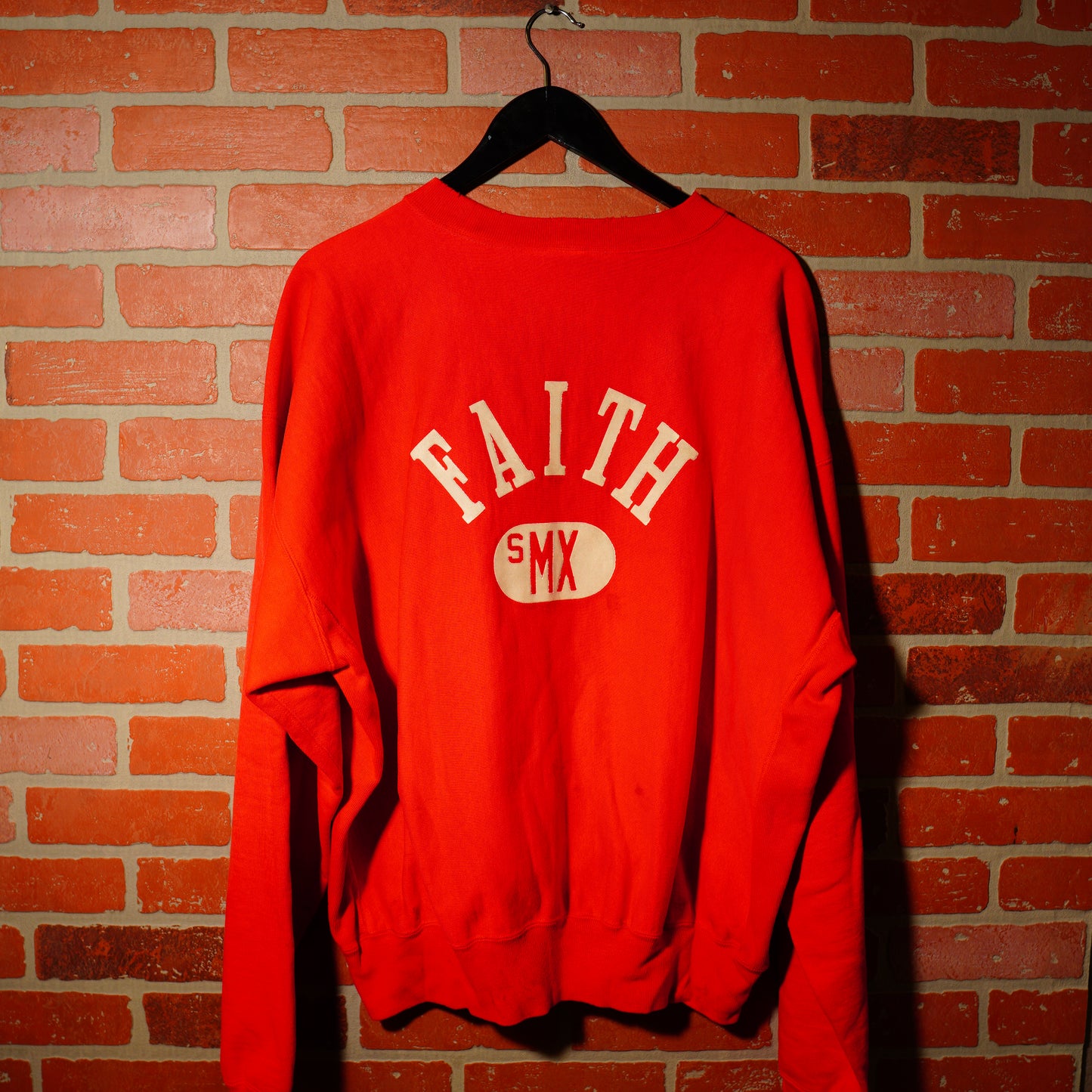 Saint Michael Red Crewneck