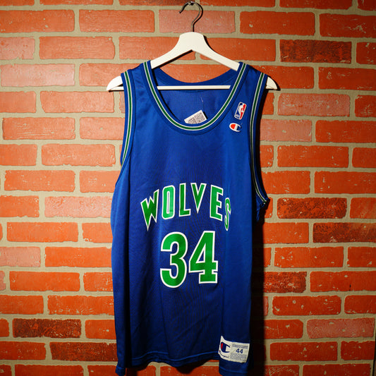 VTG NBA Minnesota Timberwolves Rider Basketball Jersey