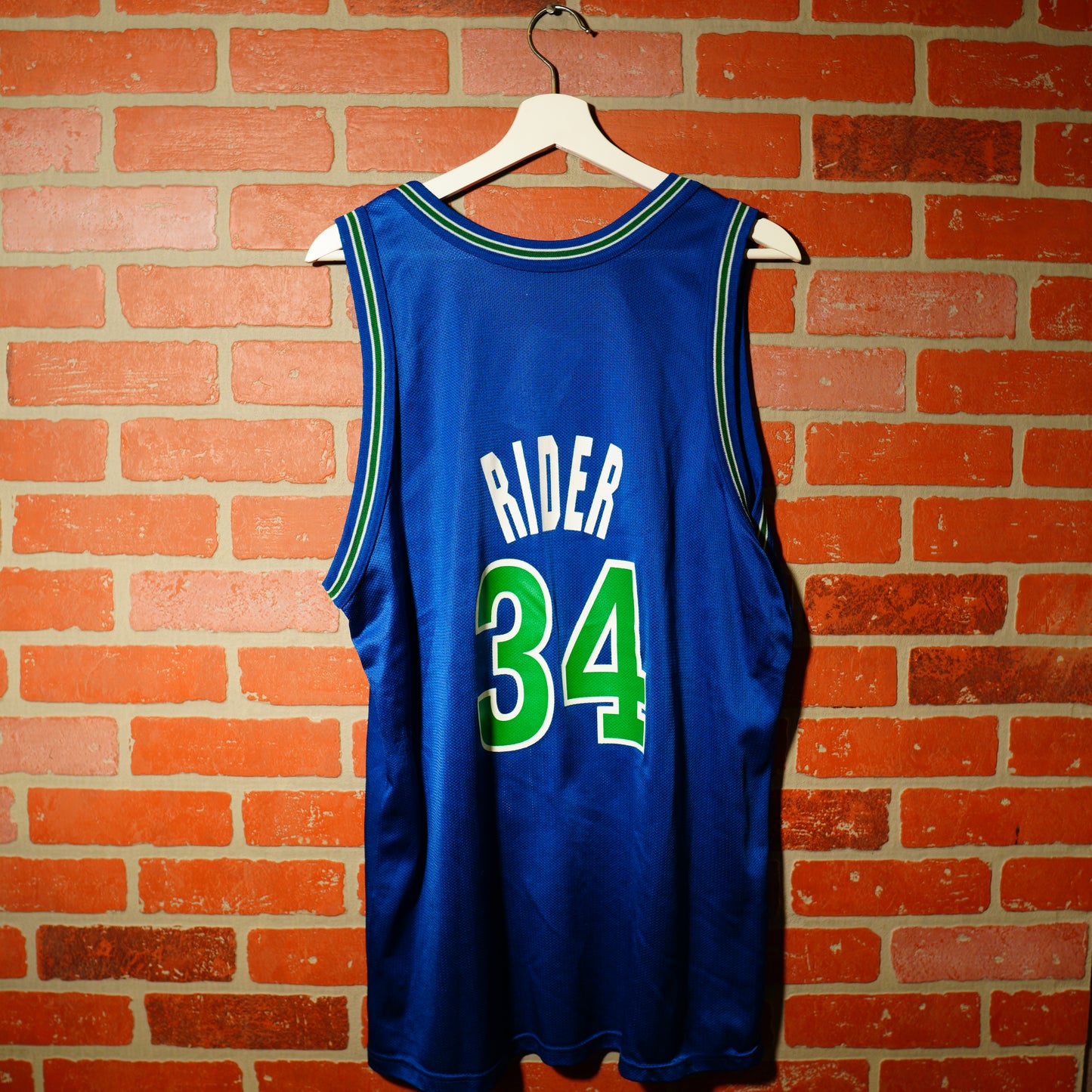 VTG NBA Minnesota Timberwolves Rider Basketball Jersey