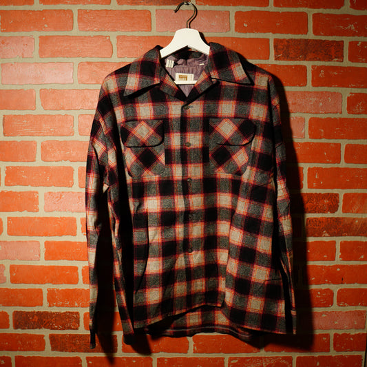 VTG Ward Plaid Button-Up Shirt