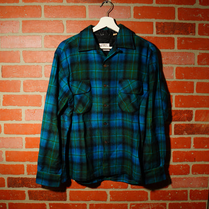 VTG Woolshire Plaid Button-Up Shirt