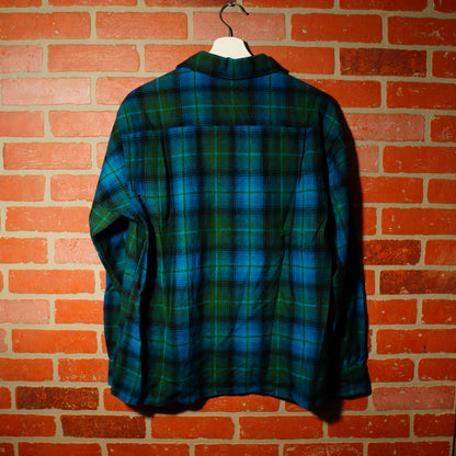 VTG Woolshire Plaid Button-Up Shirt