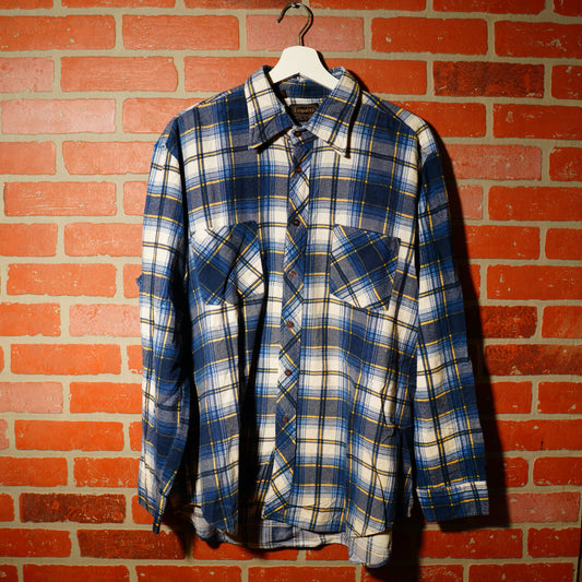 VTG Esquire Plaid Button-Up Shirt