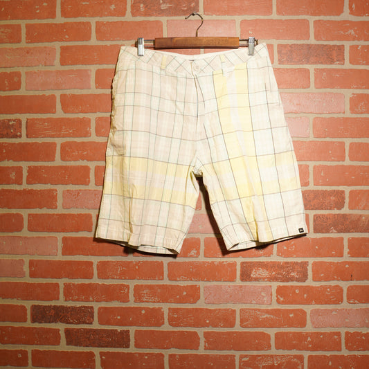 VTG Y2K Quicksilver Plaid Shorts