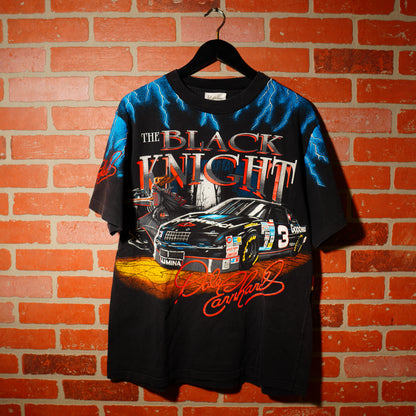 VTG Nascar Dale Earnhardt The Black Night AOP Tee