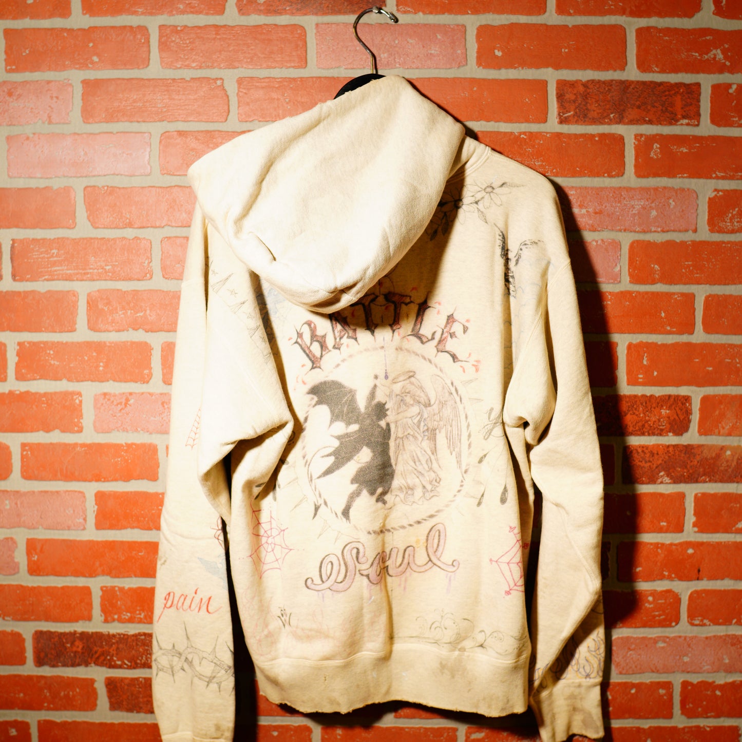 Saint Michael Heaven Or Hell Hoodie