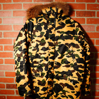 Bape A Bathing Ape Winter Parka Jacket